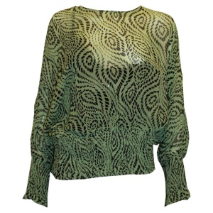 Peppermint Green and Black top by Essential Antwerp