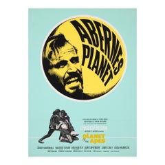 'Planet of the Apes' 1968 US Window Card Film Poster