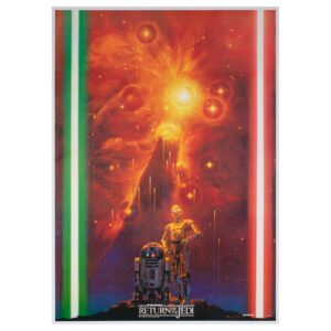 RETURN OF THE JEDI 1983 YAMAKATSU Commercial Poster, NORIYOSHI OHRAI