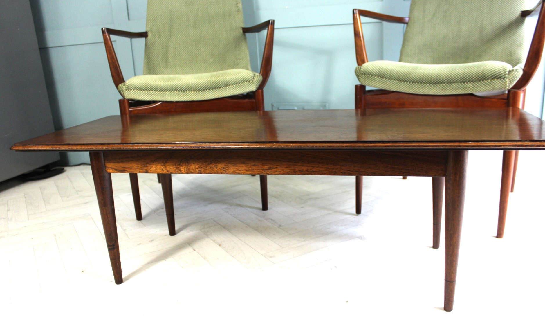 Mid Century Rosewood Coffee Table By Robert Heritage For Archie Shine