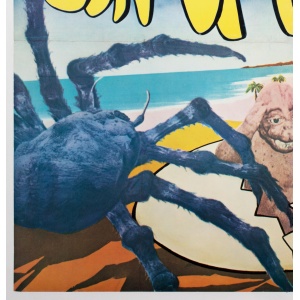 Son of Godzilla 1967 Japanese Export Film Movie Poster, Linen Backed
