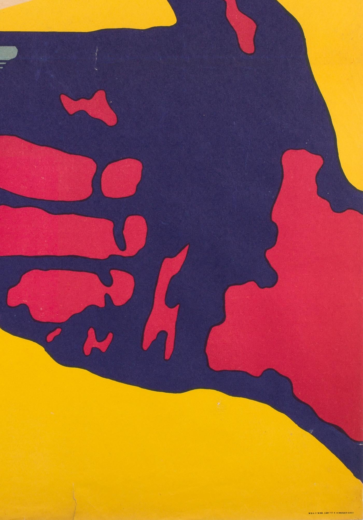 Support Your Local Sheriff, Original Polish Film Poster Bronislaw Zelek, 1969