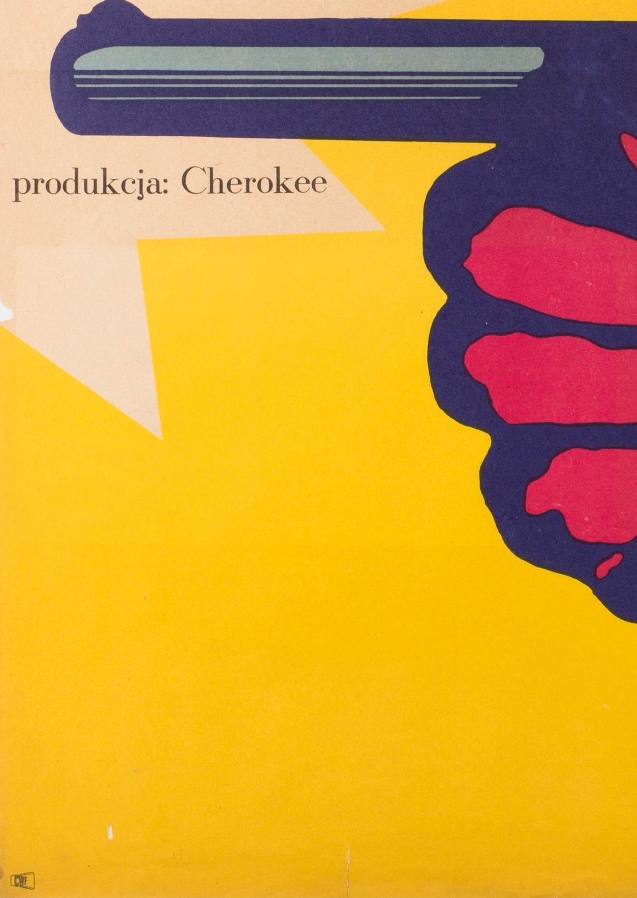 Support Your Local Sheriff, Original Polish Film Poster Bronislaw Zelek, 1969