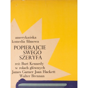 Support Your Local Sheriff, Original Polish Film Poster Bronislaw Zelek, 1969