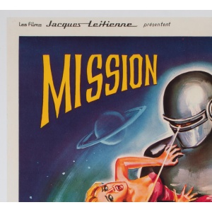THE DAY THE EARTH STOOD STILL 1960S French MOYENNE Film Movie Poster
