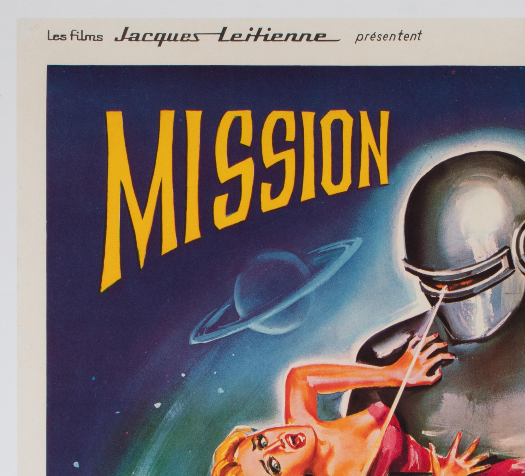 THE DAY THE EARTH STOOD STILL 1960S French MOYENNE Film Movie Poster