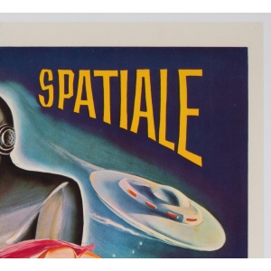THE DAY THE EARTH STOOD STILL 1960S French MOYENNE Film Movie Poster