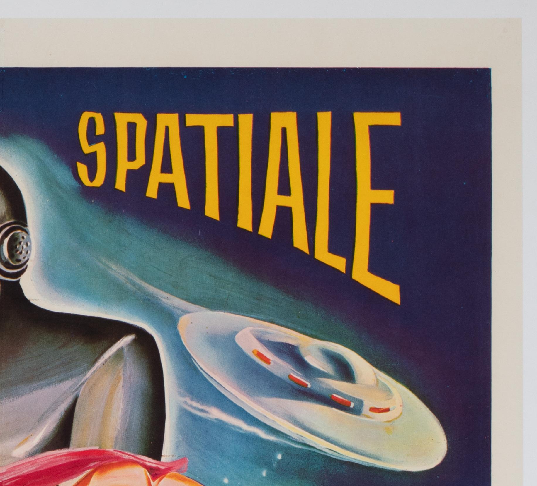 THE DAY THE EARTH STOOD STILL 1960S French MOYENNE Film Movie Poster