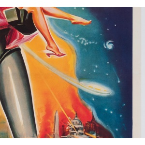 THE DAY THE EARTH STOOD STILL 1960S French MOYENNE Film Movie Poster