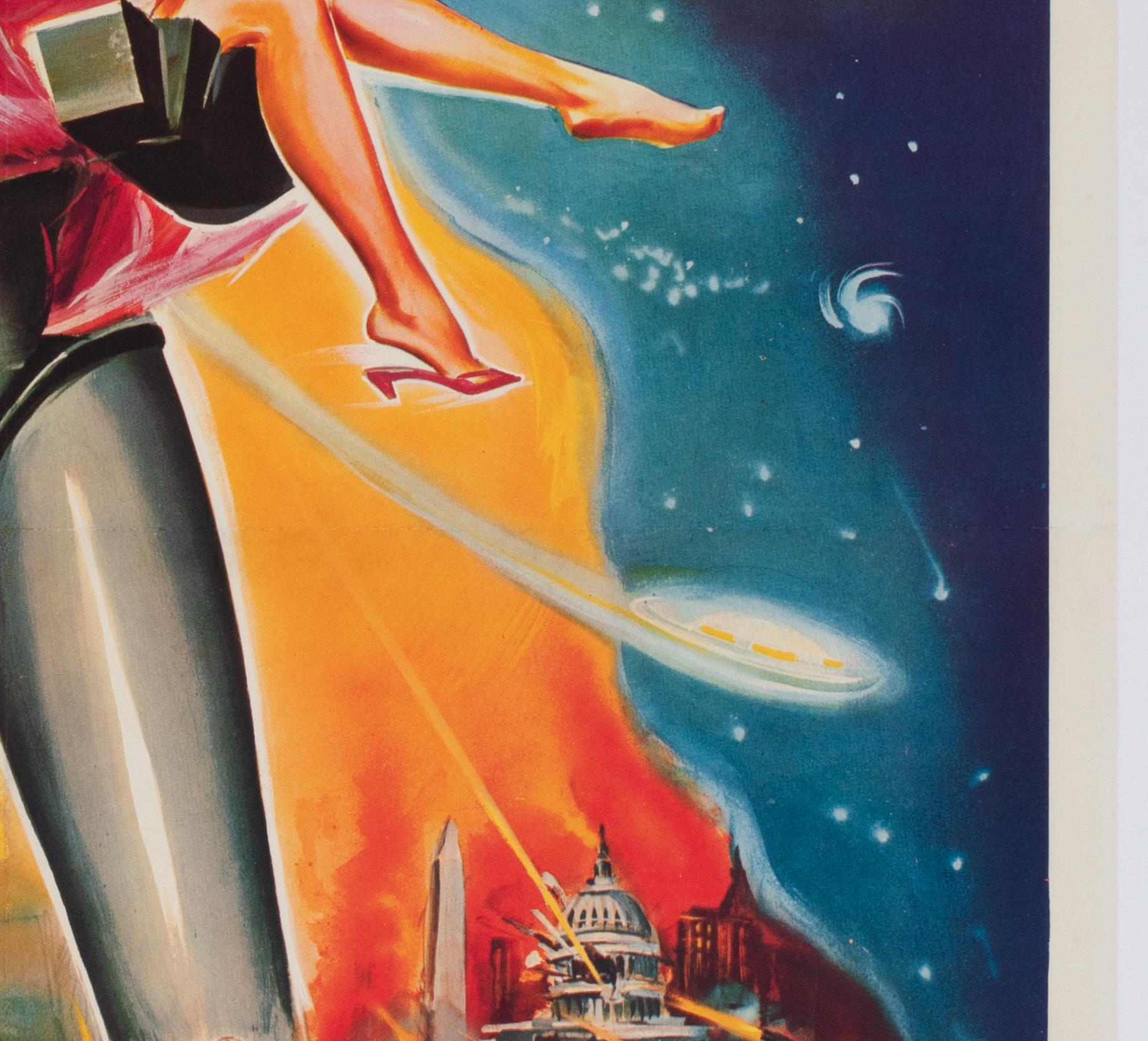 THE DAY THE EARTH STOOD STILL 1960S French MOYENNE Film Movie Poster