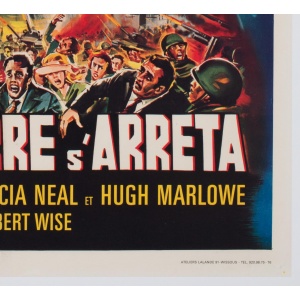 THE DAY THE EARTH STOOD STILL 1960S French MOYENNE Film Movie Poster