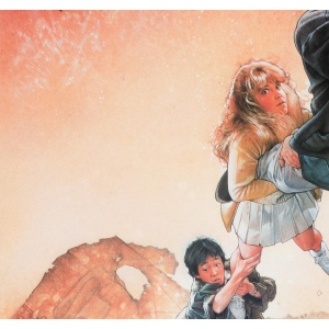 The Goonies 1985 Japanese B2 Film Poster, Drew Struzan
