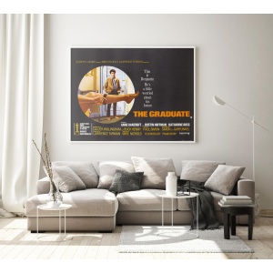 The Graduate 1967 UK Quad Film Movie Poster
