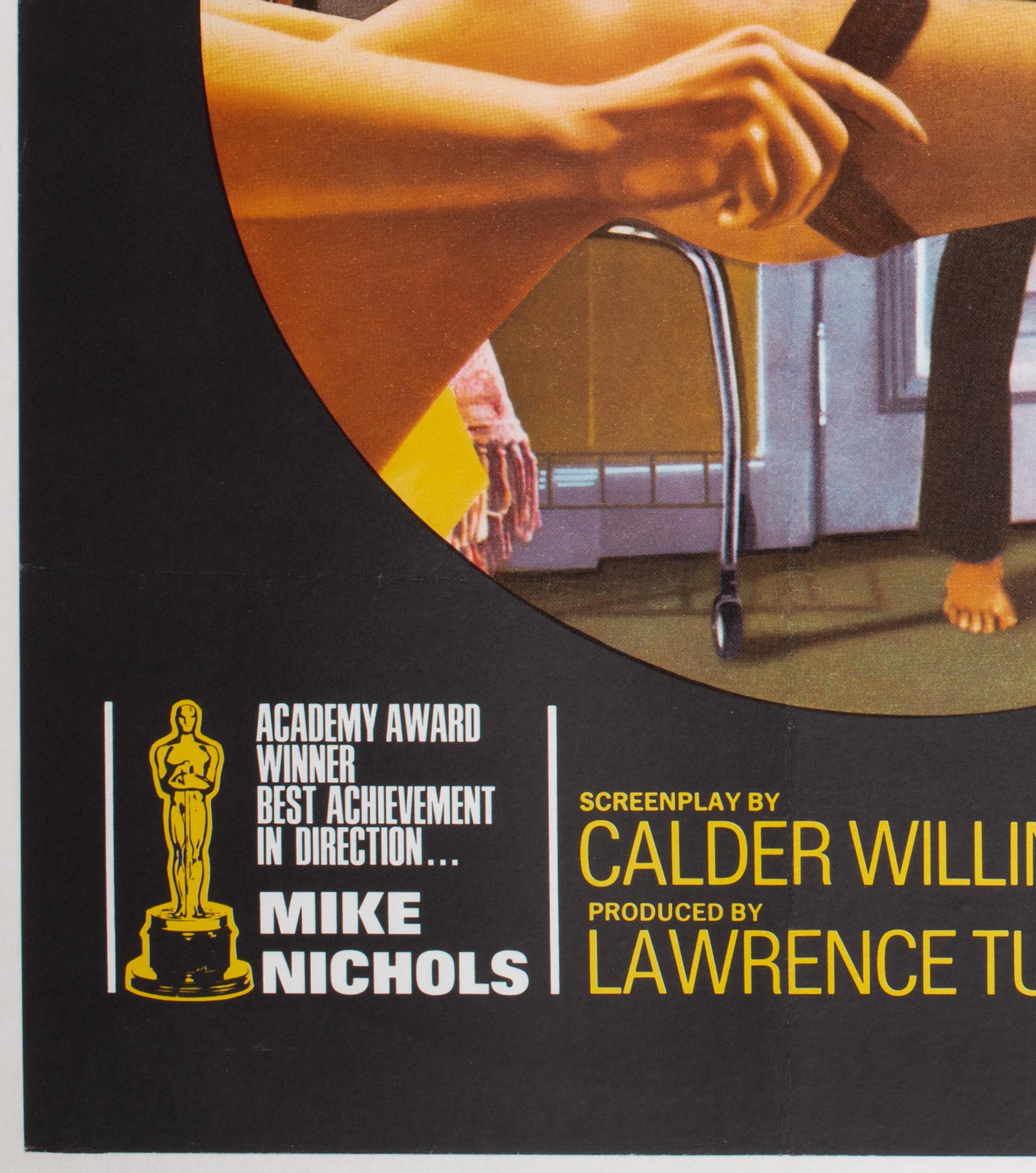 The Graduate 1967 UK Quad Film Movie Poster