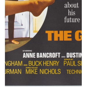 The Graduate 1967 UK Quad Film Movie Poster