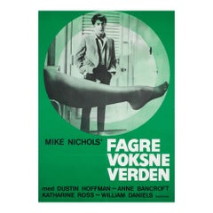 The Graduate 1967 UK Quad Film Movie Poster