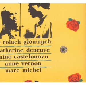 The Umbrellas of Cherbourg 1966 Polish A1 Film Poster, Rapnicki