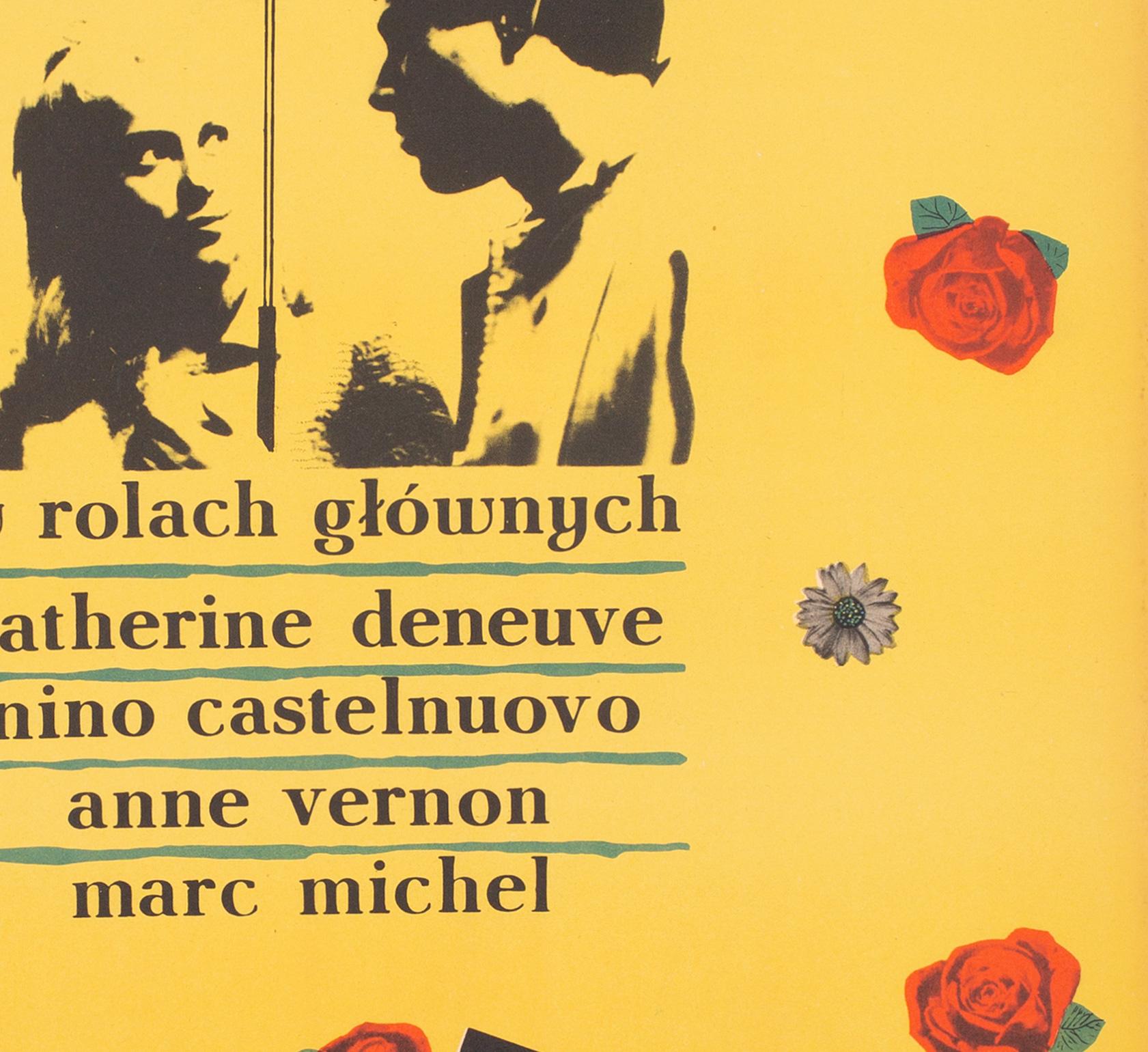 The Umbrellas of Cherbourg 1966 Polish A1 Film Poster, Rapnicki
