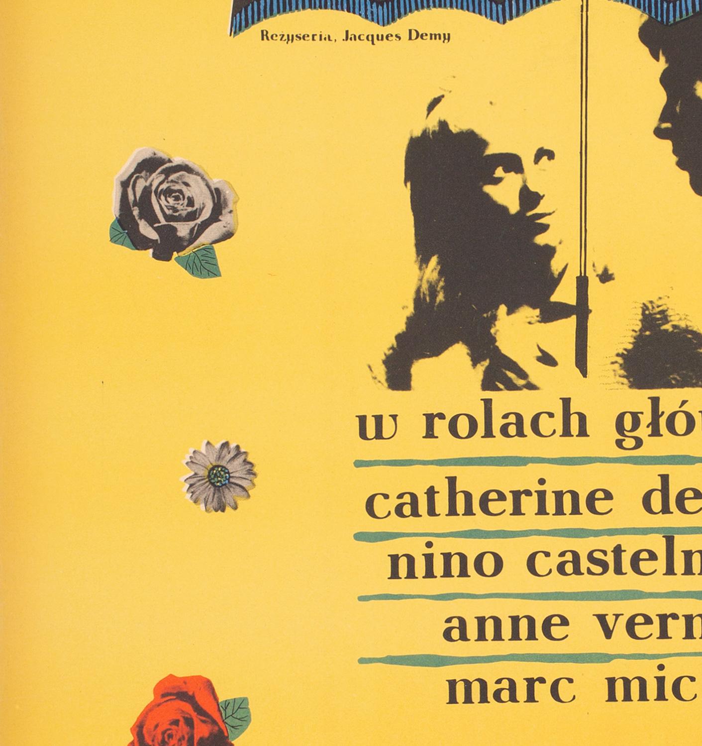 The Umbrellas of Cherbourg 1966 Polish A1 Film Poster, Rapnicki