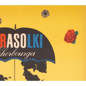 The Umbrellas of Cherbourg 1966 Polish A1 Film Poster, Rapnicki