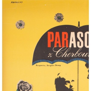 The Umbrellas of Cherbourg 1966 Polish A1 Film Poster, Rapnicki