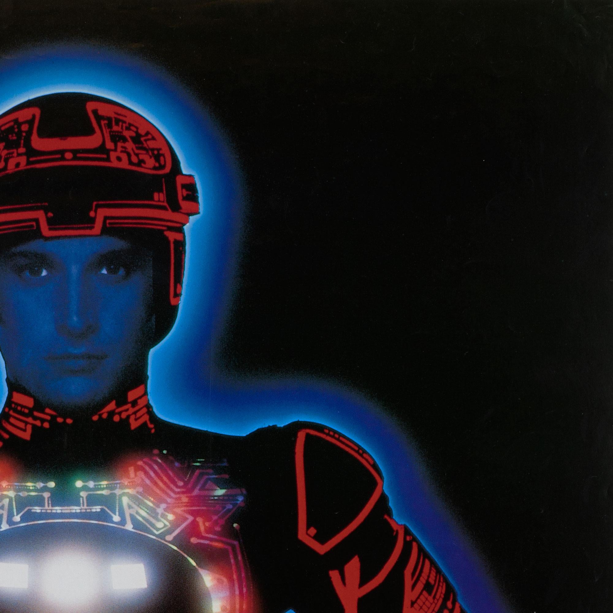 "Tron" Japanese Film Movie Poster, 1982