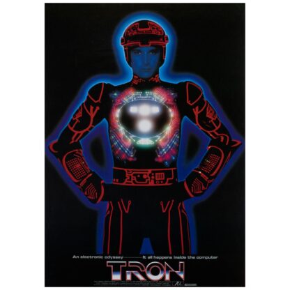 "Tron" Japanese Film Movie Poster, 1982