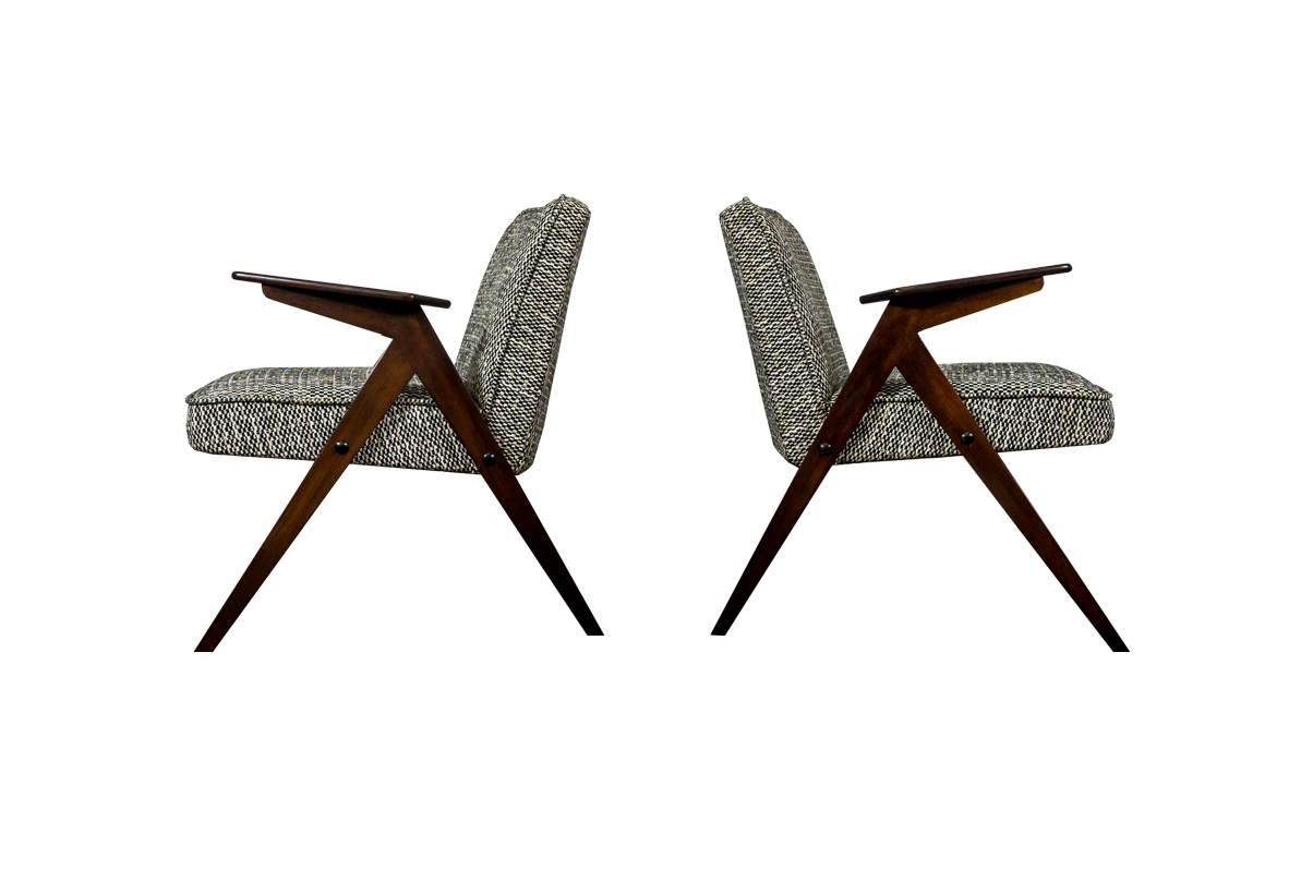 Mid Century Armchairs “Bunny” Type 300-177, 1970’S, Set Of 4