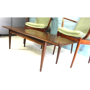 Mid Century Rosewood Coffee Table By Robert Heritage For Archie Shine