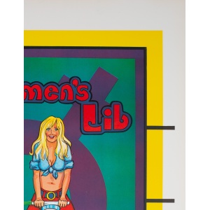 "Women's Lib Can You Dig it", 1970s American Political/Protest Poster
