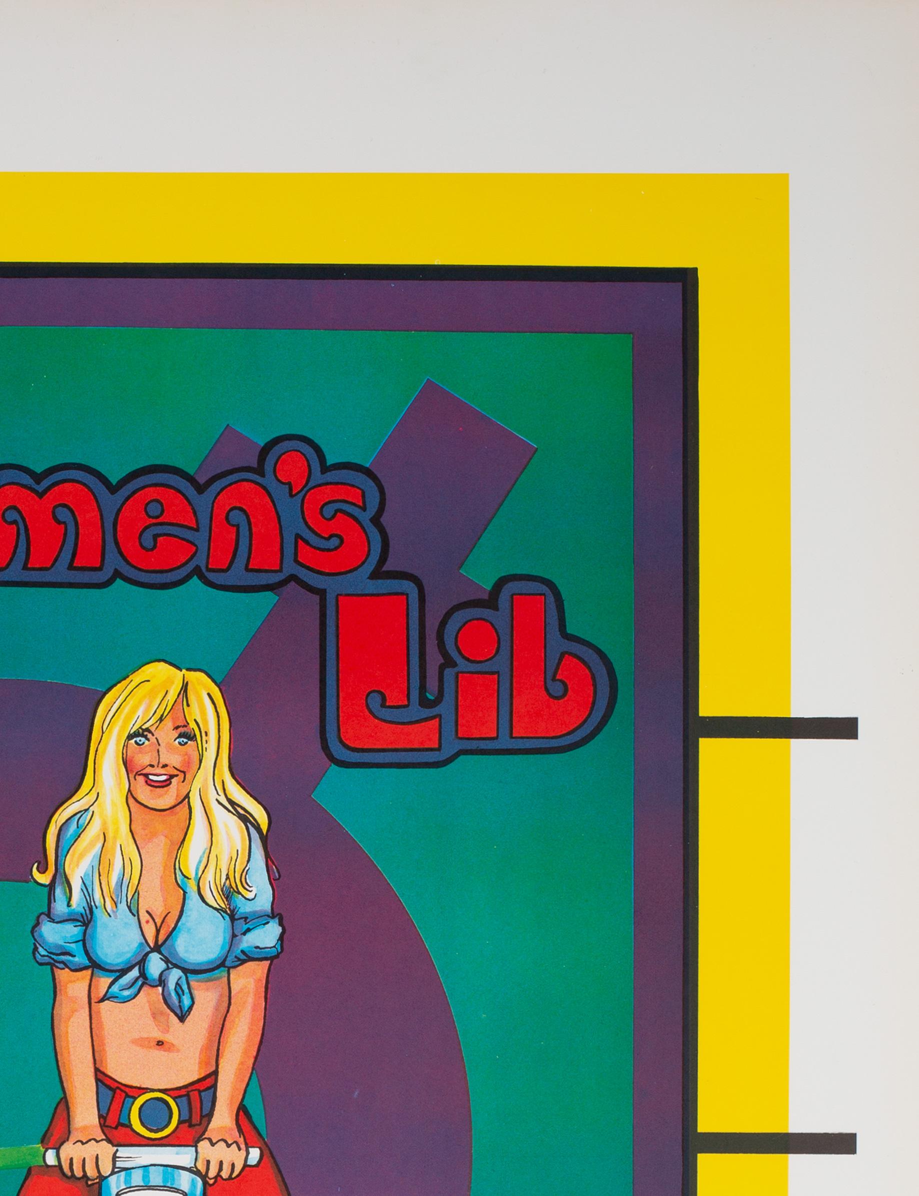 "Women's Lib Can You Dig it", 1970s American Political/Protest Poster