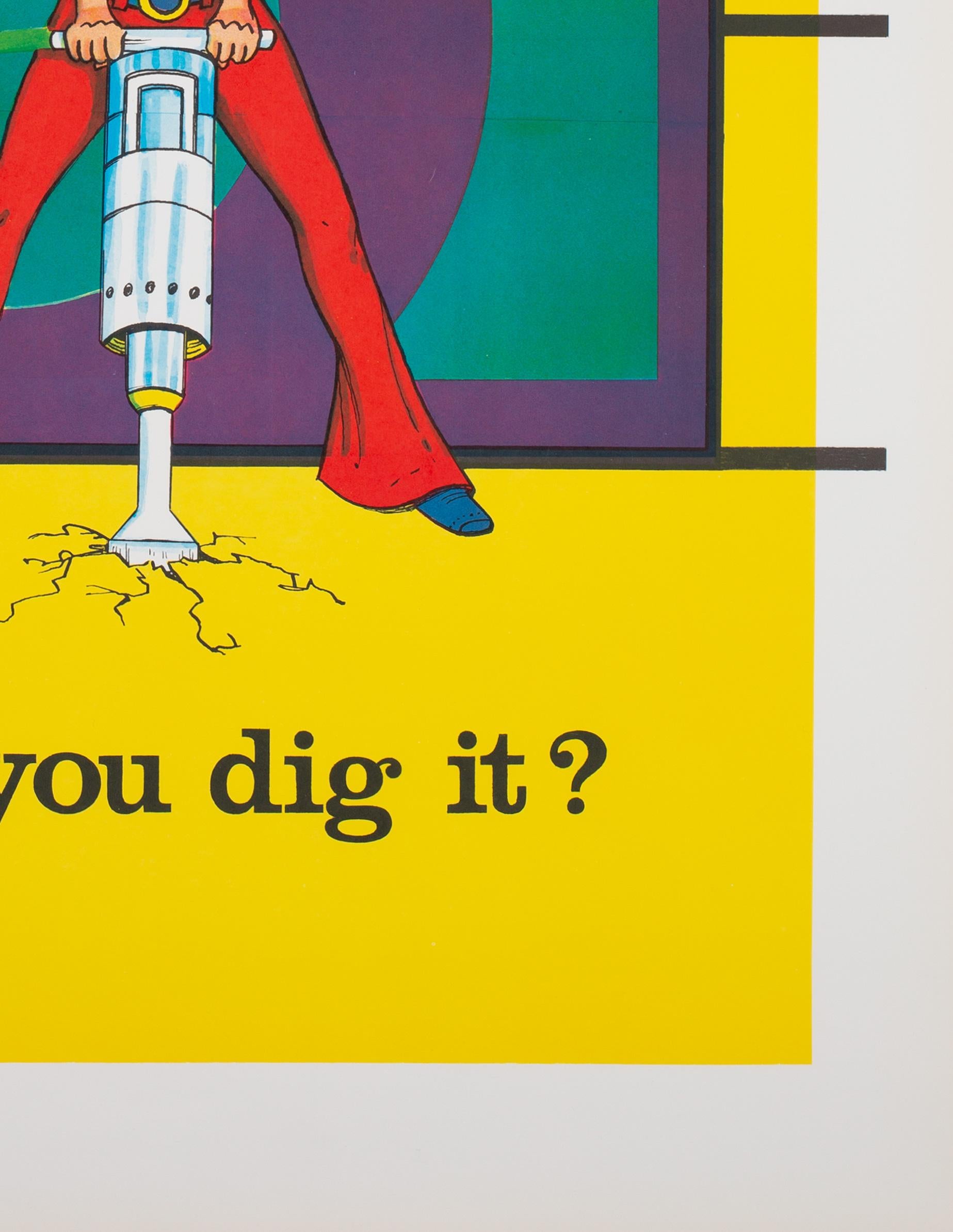 "Women's Lib Can You Dig it", 1970s American Political/Protest Poster