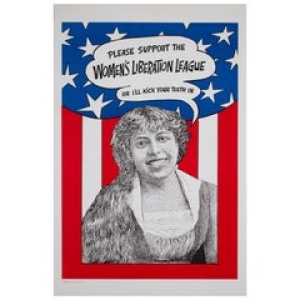 "Women's Lib Can You Dig it", 1970s American Political/Protest Poster