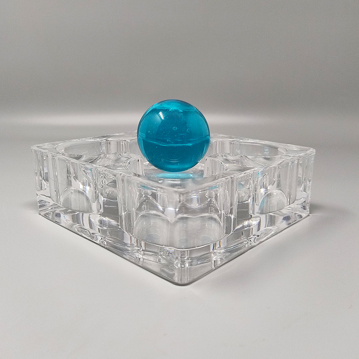 1970s Astonishing Ashtray or Catch-All By Daum Nancy. Made in France