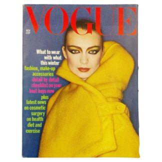 1976 Vogue - Cover Vibeke Knudsen by David Bailey
