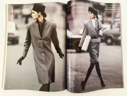 1986 VOGUE Modern Britain - Cover by Saul Leiter