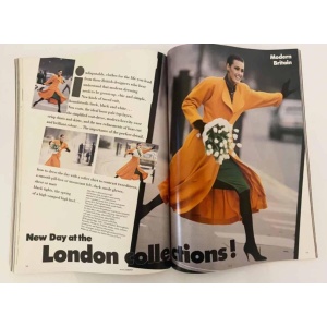 1986 VOGUE Modern Britain - Cover by Saul Leiter