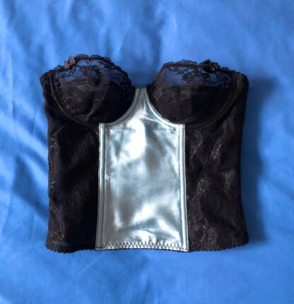 1990s Burberry's Lace Corset