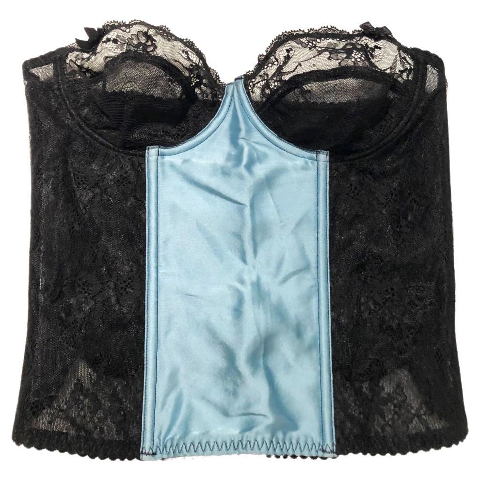 1990s Burberry's Lace Corset