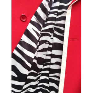 1990s Dolce & Gabbana Runway Red Retro Coat