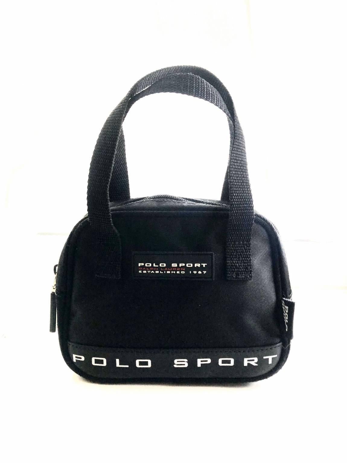 1990s Polo Sport Ralph Lauren Mini Canvas Bag