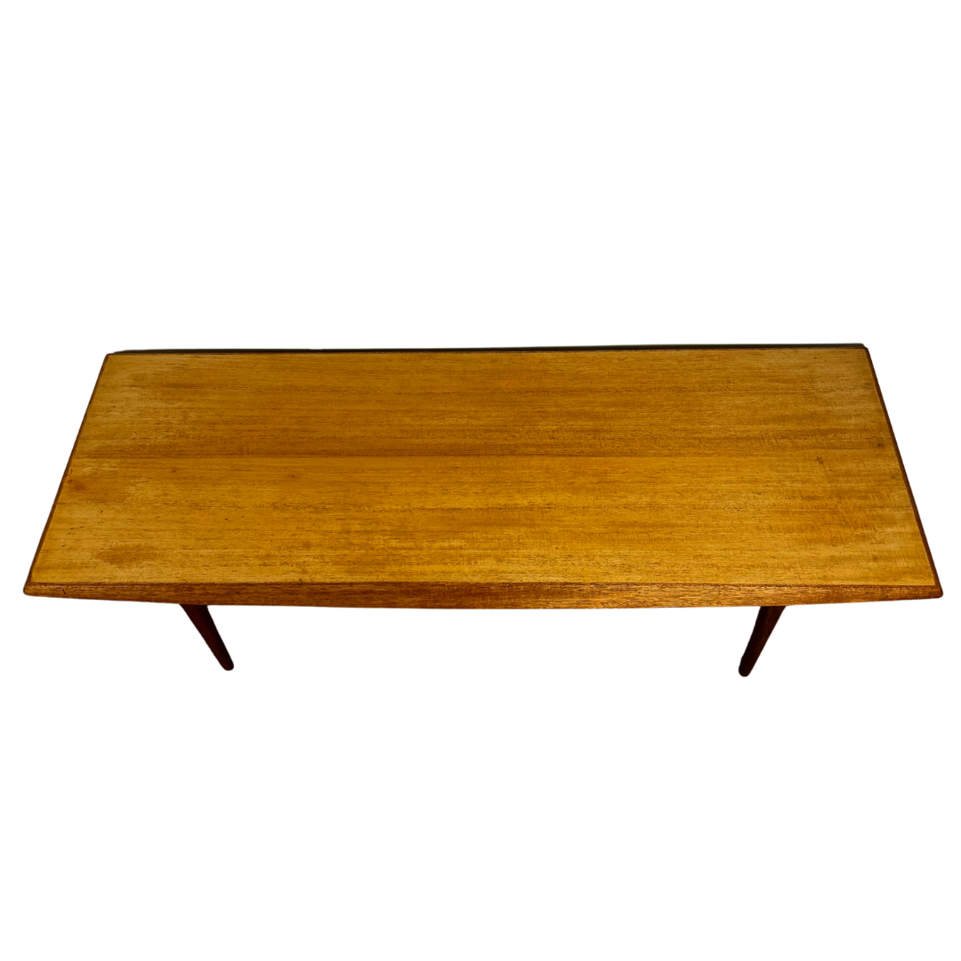 Mid Century Gordon Russell Long Tom Mahogany Coffee Table Designed By Trevor Chinn