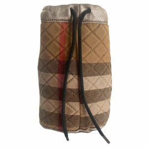 2000s Burberry Nova Check Cloth Quilt Pouch