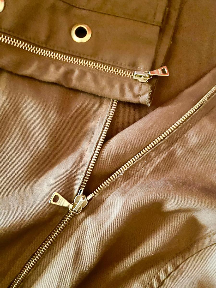 2000s Prada Brown Tobacco Cotton Cropped Jacket