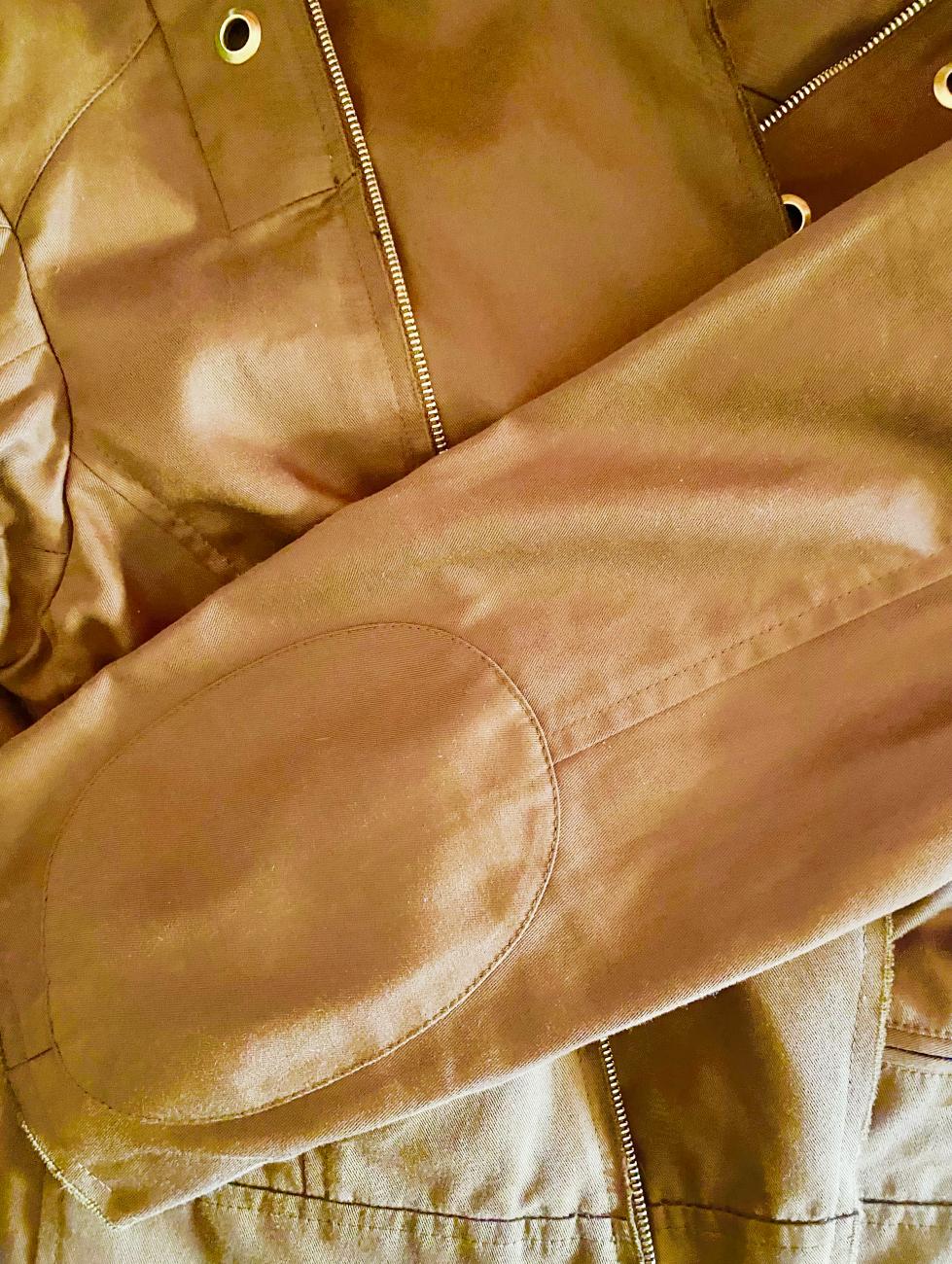 2000s Prada Brown Tobacco Cotton Cropped Jacket