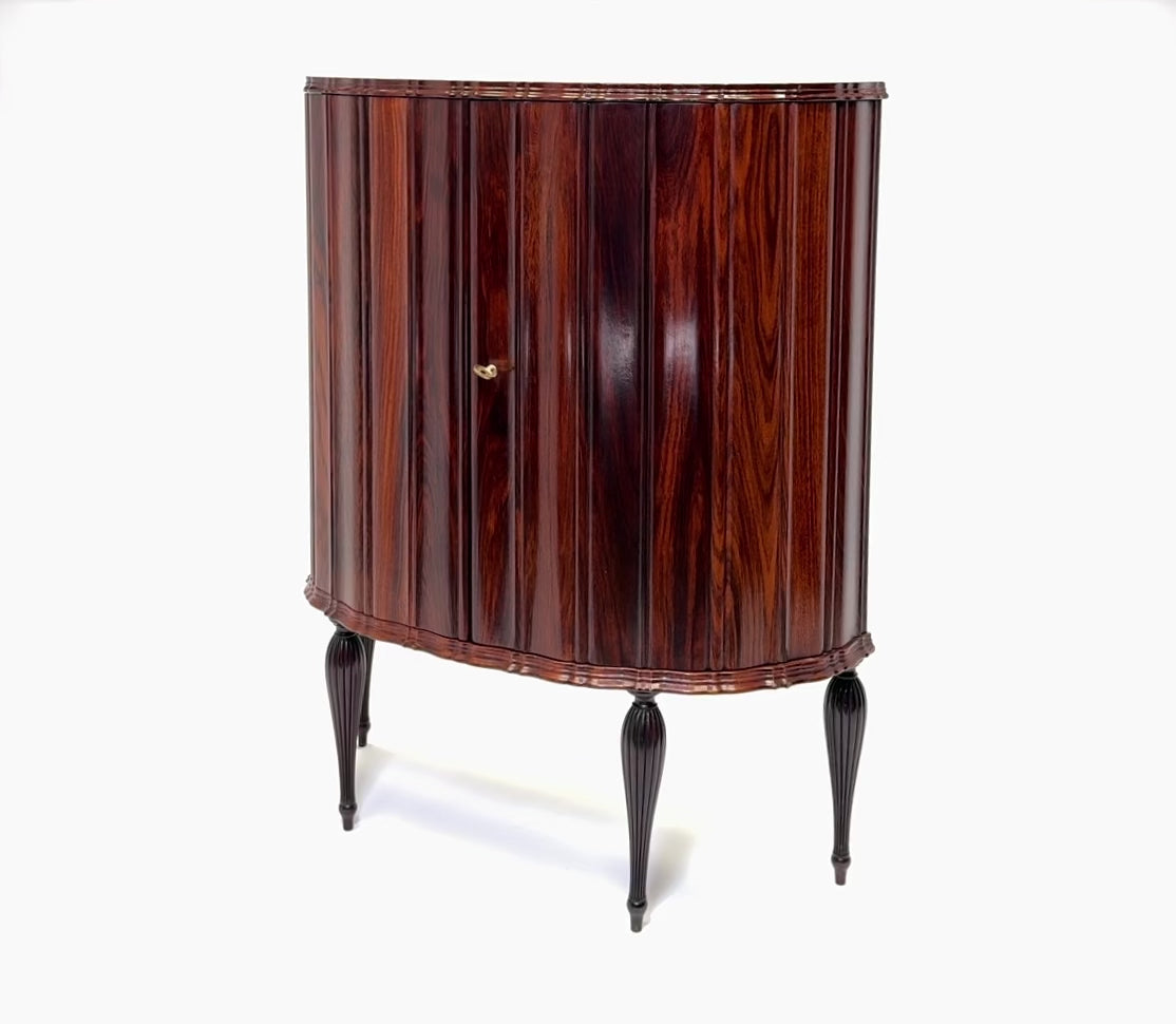 Mid Century Italian Rosewood Cabinet C1950