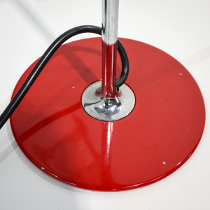 Joe Colombo Spider Table Lamp in Red