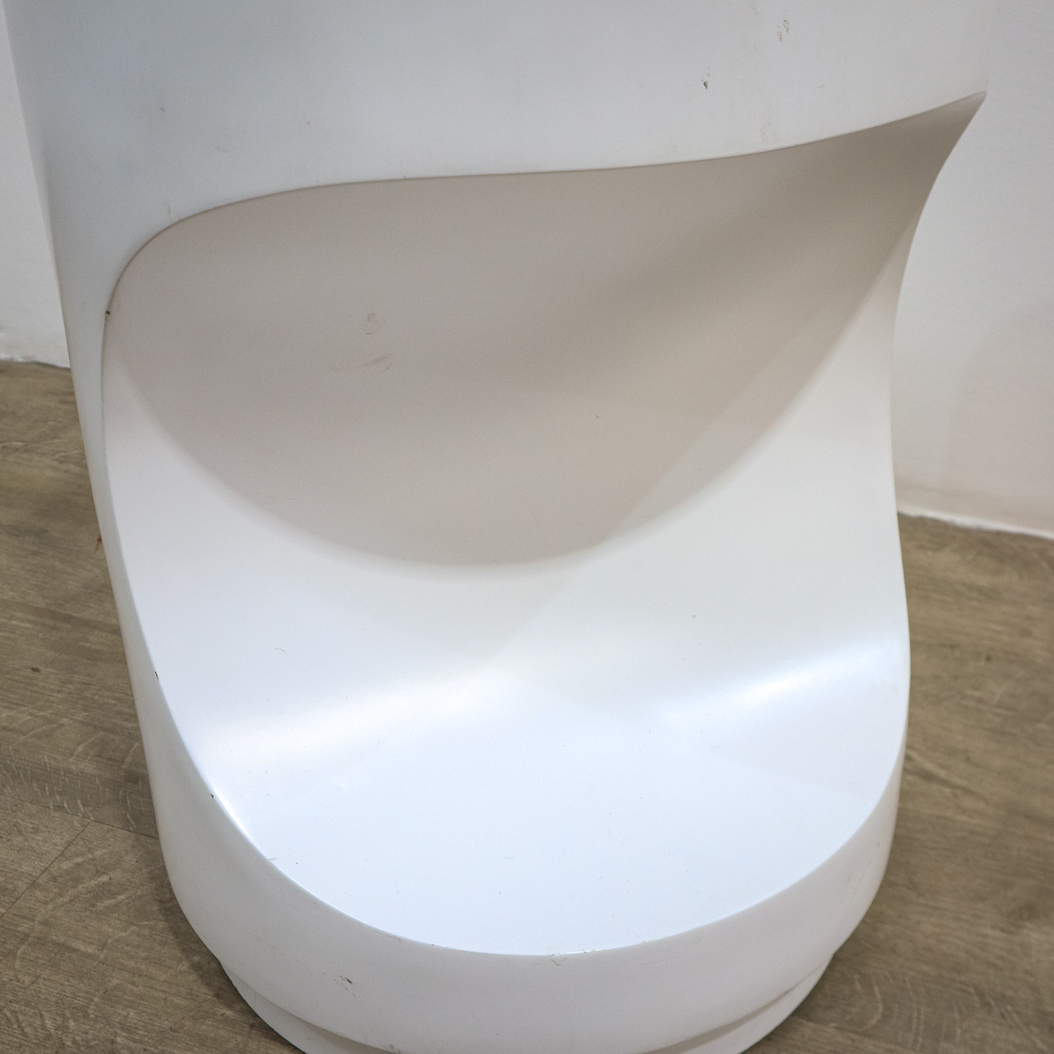 White Plinth Display Stand or Side Table