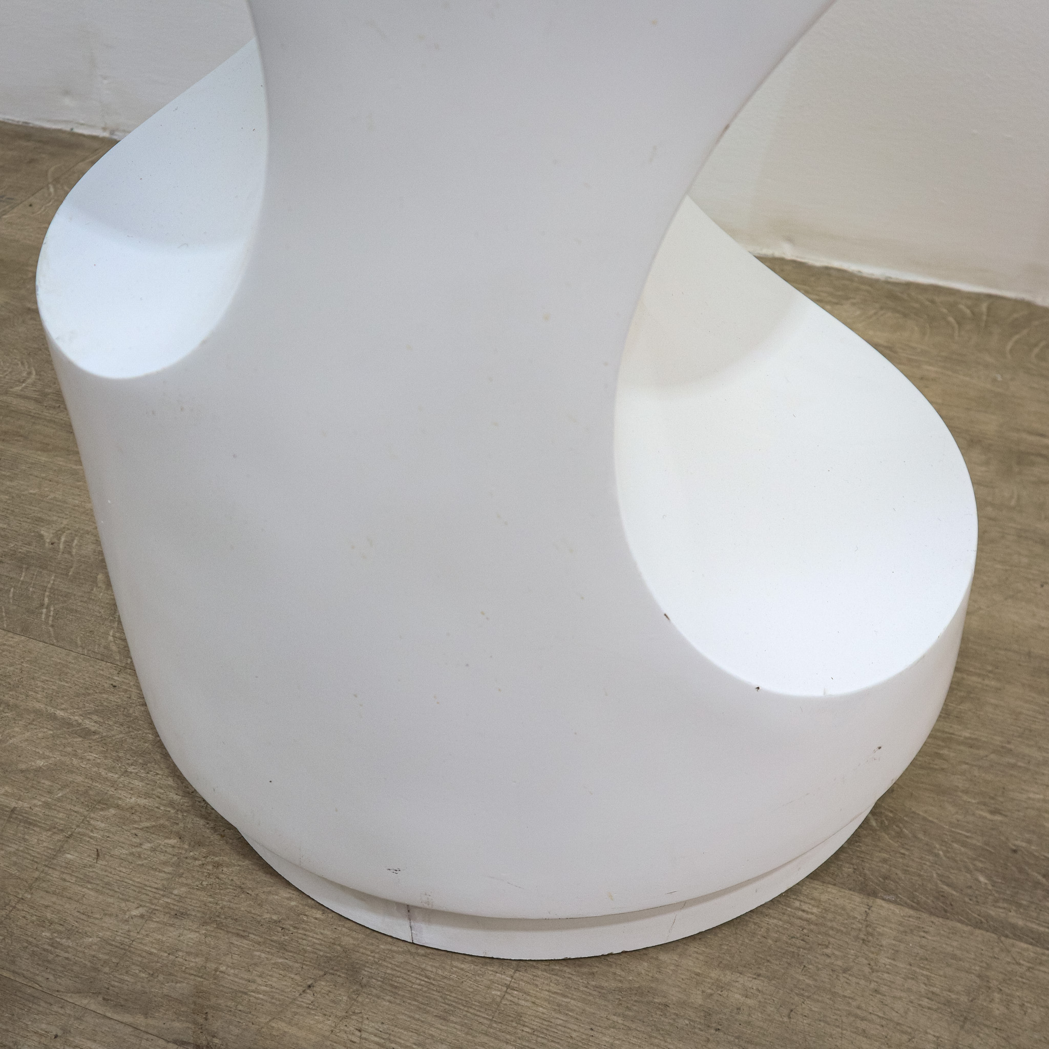 White Plinth Display Stand or Side Table
