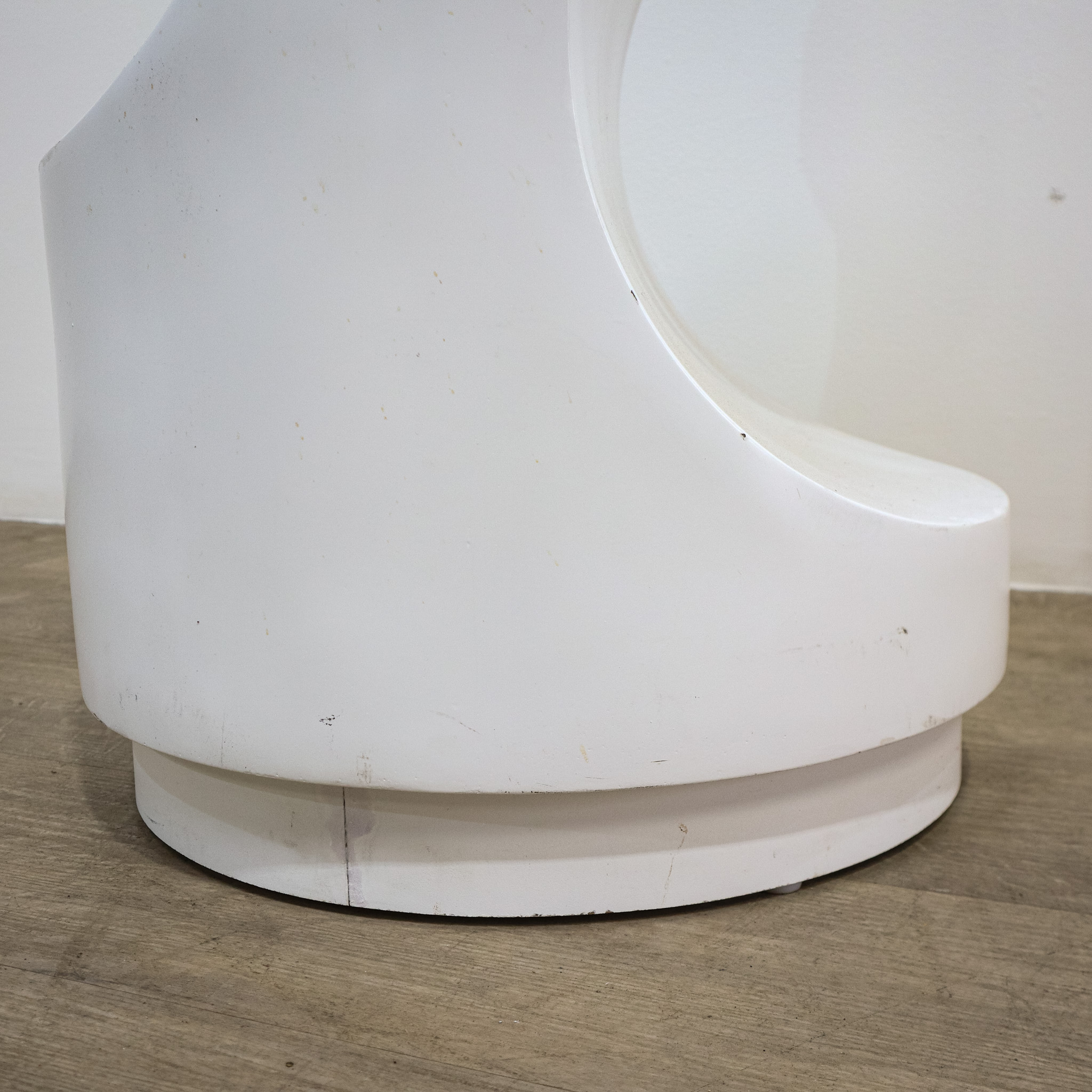White Plinth Display Stand or Side Table